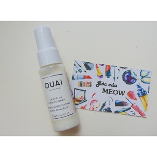 Xịt dưỡng mềm mượt tóc OUAI Leave In Conditioner