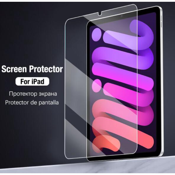 Kính cường lực 9H 2.5D bảo vệ toàn màn hình thích hợp cho iPad 10.2 inch 2019 iPad Pro 11 Air 2 3 MiNi 5 4 3 2 2017