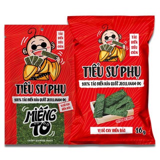 Snack tảo biển Tiểu Sư Phụ - gói 16g