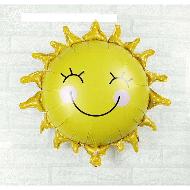 Bóng hình mặt trời vàng