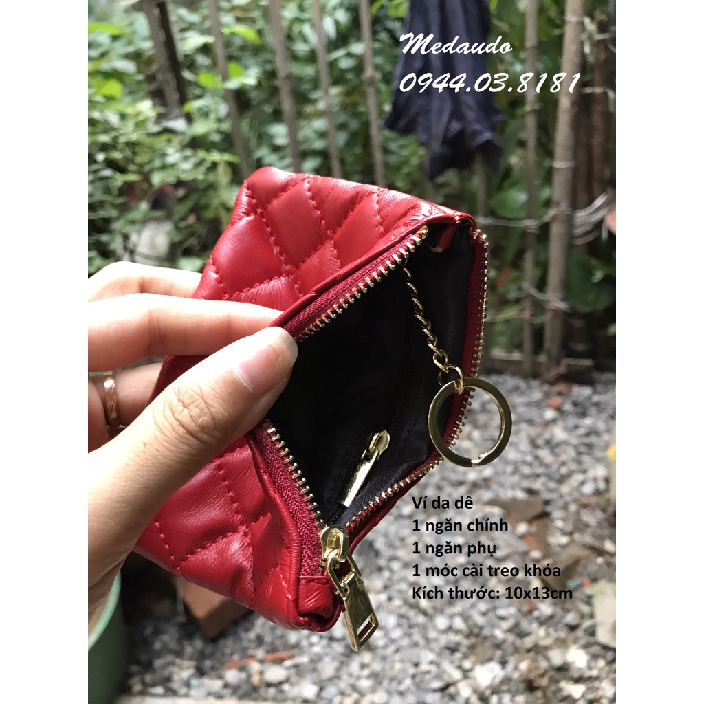 Ví da dê trần trám