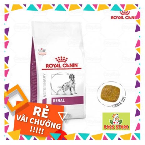 Thức ăn hỗ trợ chức năng thận cho chó Royal canin Renal 2kg