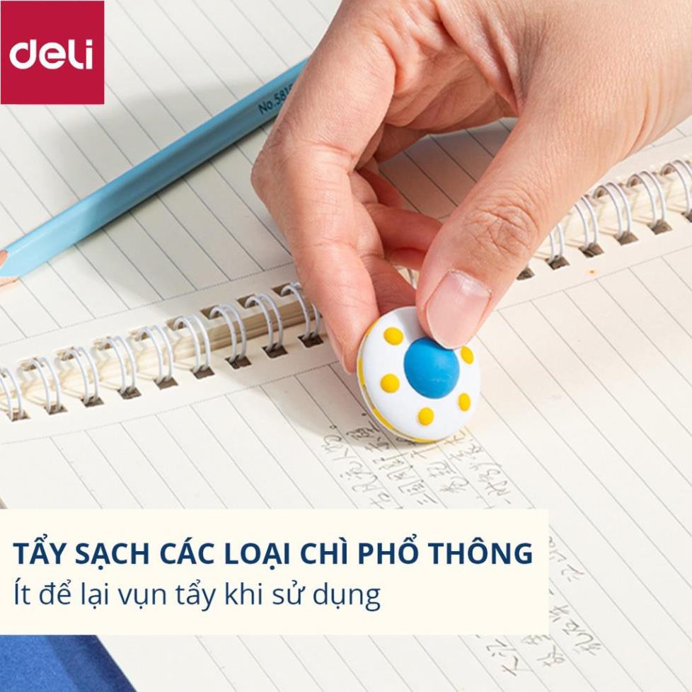 Tẩy hình dáng phi hành gia Deli mẫu ngẫu nhiên - 71087 [Deli]