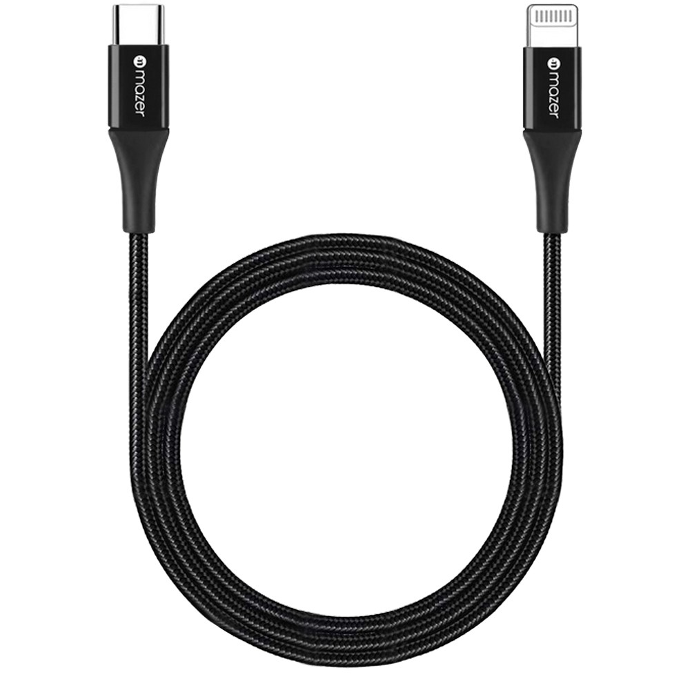 Dây Cáp MAZER POWER.LINK II USB-C TO Lightning PD30W (2.5M)