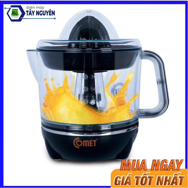 Máy Vắt Cam Comet CM9924 (0.7 Lít) - Đen - Hàng Chính Hãng