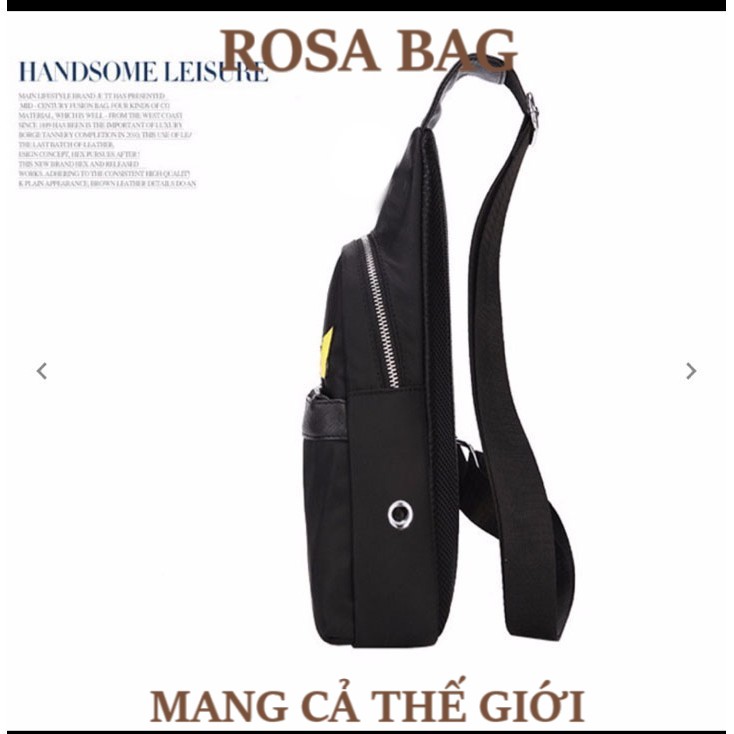 Túi đeo chéo nam Túi Đeo Chéo 2 Mắt Vàng tuideocheonguc Mys Bag