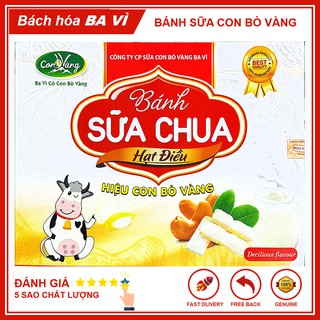 Bánh Sữa Chua Nhân Hạt Điều Con Bò Vàng Ba Vì 300g
