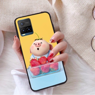 Ốp lưng vivo y21s viền dẻo tpu bst pig cute