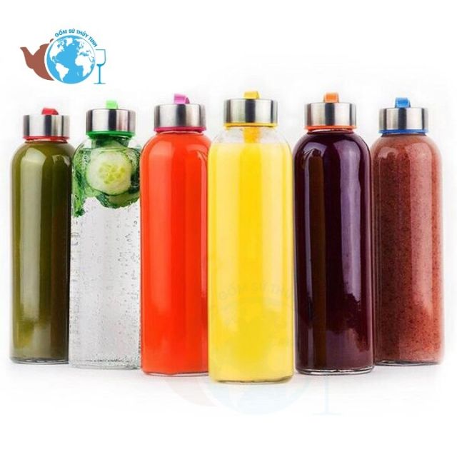 Bình đựng nước thủy tinh 500ml