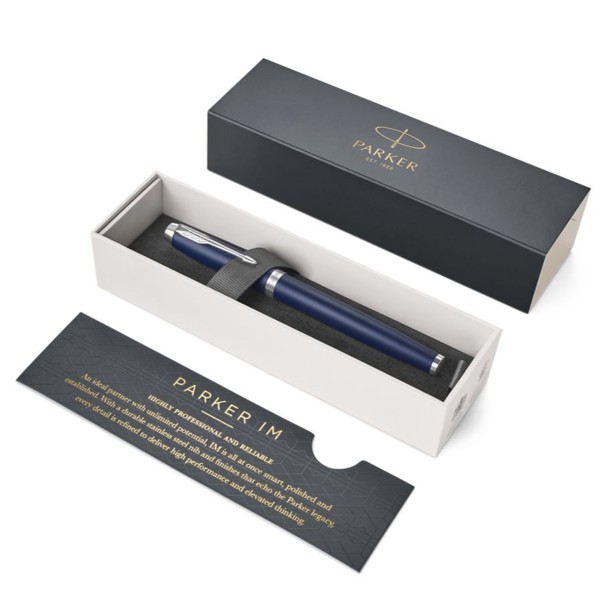 [Chính Hãng] Bút máy cao cấp Parker IM Matte Blue CT TB4-1975598 (Hàng Nhập Khẩu)