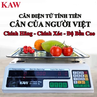 Cân Điện Tử - Cân điện tử tính tiền 40kg - Tính tiền nhanh - Dễ sử dụng - Bảo hành chính hãng