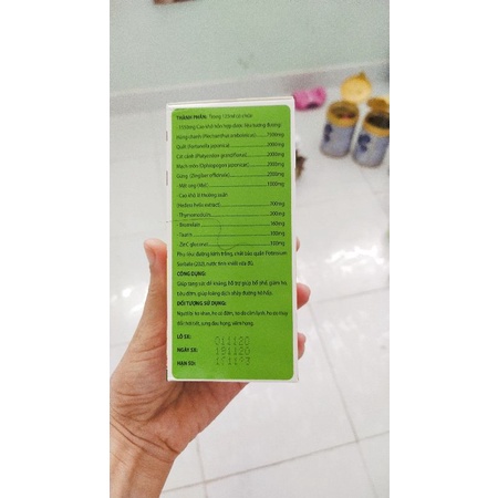 Siro ho An Khang ( hỗ trợ giúp bổ phế ,giảm ho)