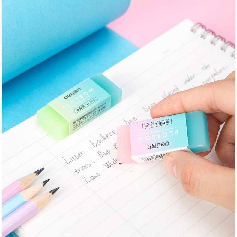 Gôm Tẩy Bằng Cao Su Mềm Màu Gradient Sáng Tạo