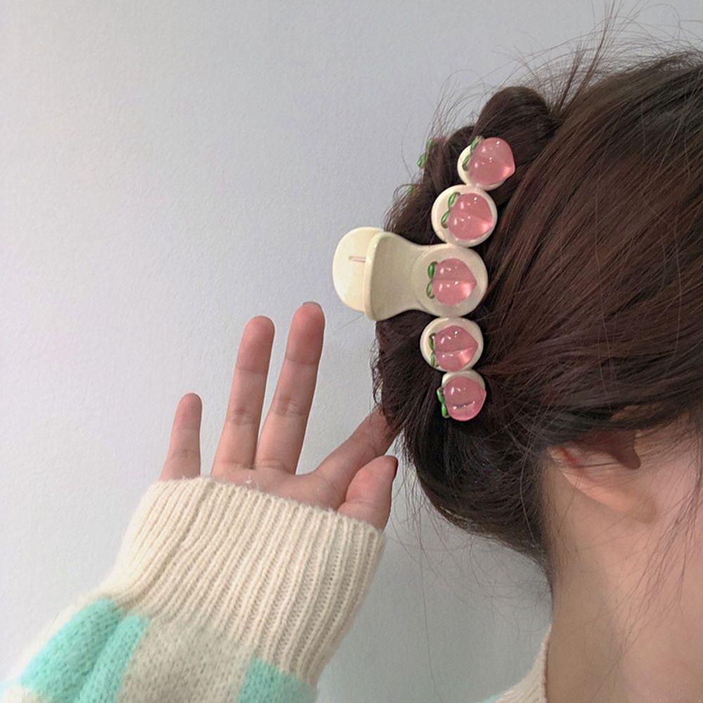 Kẹp Tóc Móng Vuốt Hình Trái Cây Sáng Tạo VANES1 Cho Bé Gái|Kẹp Tóc Thiết Kế Xinh Xắn Thời Trang Cho Nữ