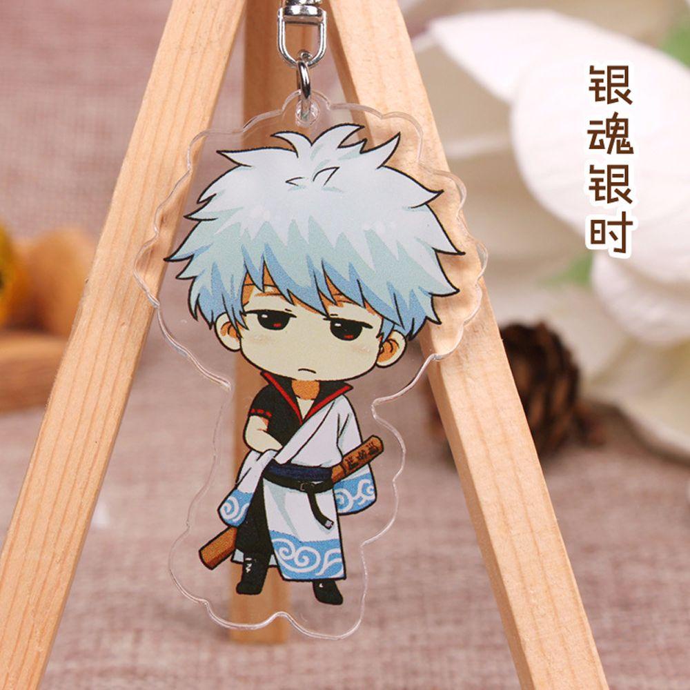 Móc Khóa Hình Nhân Vật GINTAMA Dễ Thương
