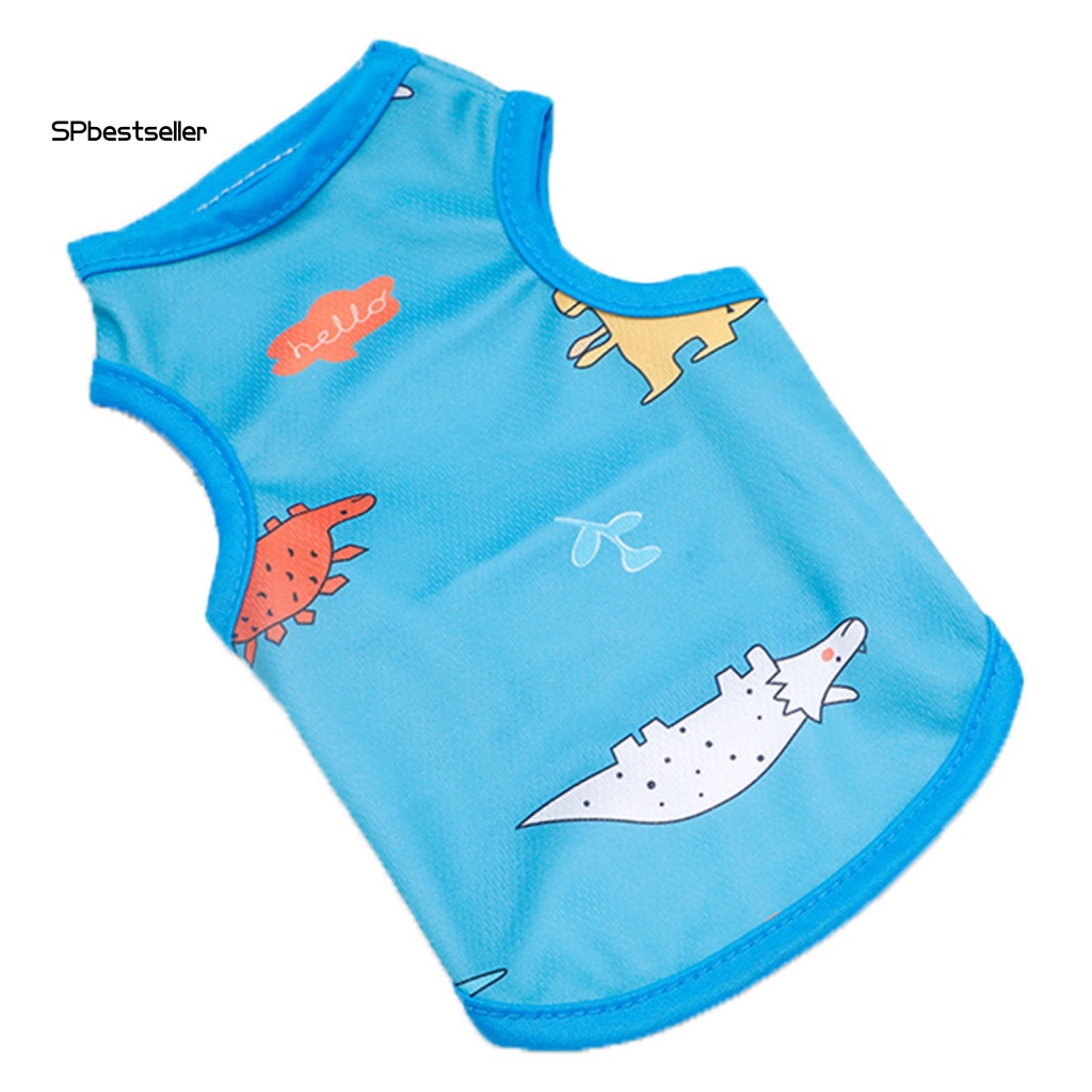 Áo Không Tay Thoải Mái Thiết Kế Đơn Giản Thời Trang Mùa Hè Cho Cún Cưng