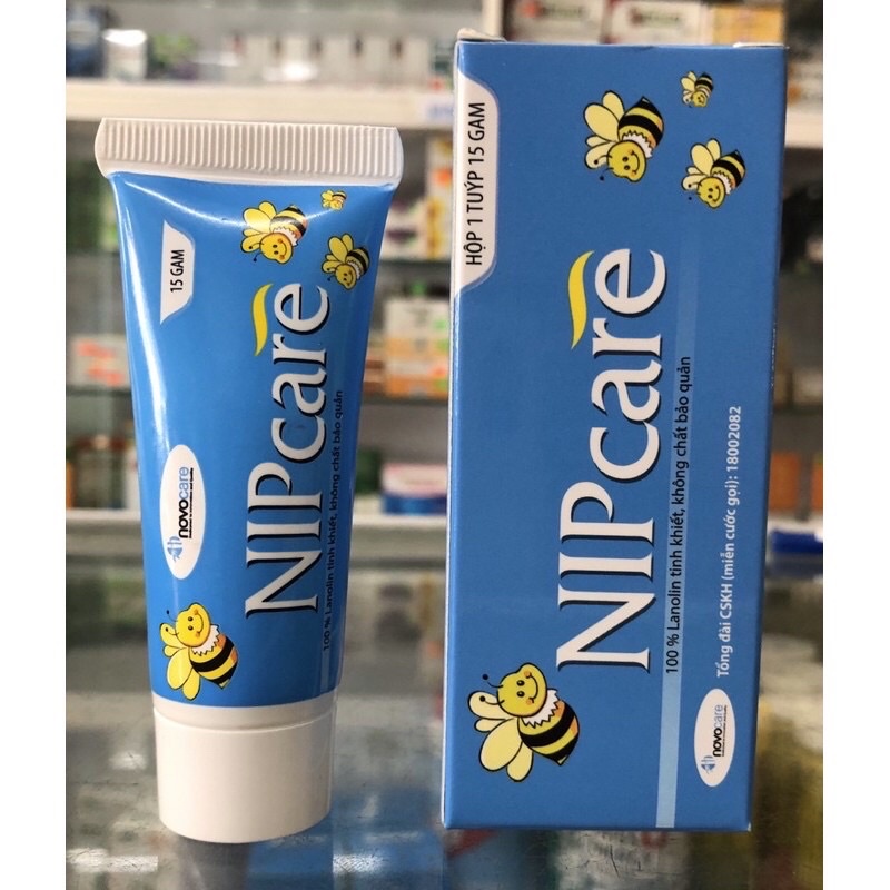 Kem Nipcare làm mềm da,nứt đầu ti