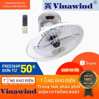 Quạt đảo trần Vinawind - Có Điều Khiển Từ Xa (Điện cơ thống nhất - CHÍNH HÃNG)