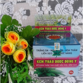  Kem mụn THẢO DƯỢC ĐÔNG Y - Trắng da, ngừa mụn, mờ thâm, mờ sẹo, đa chức năng