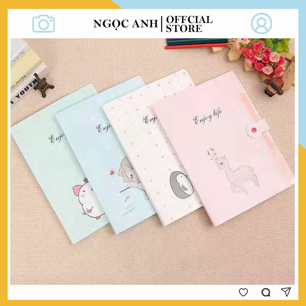 Cặp đựng tài liệu💖 FREESHIP 💖 cặp đựng tài liệu nhiều ngăn thích hợp lưu trữ các giấy tờ quan trọng