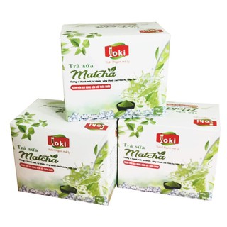 Trà sữa Matcha Yoki 200g (10*20g) thơm mát