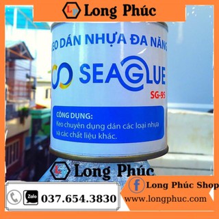 🌸[FreeShip50k]📦 1 lọ Keo Dán Bình Nước Seaglue SG-95|Trong Suốt, Chịu Nước, Chịu Nhiệt, Dính Chắc|Lọ 300gr|Long Phúc💖