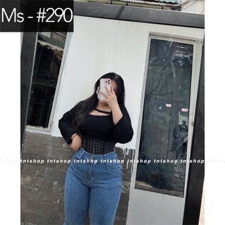 QUẦN JEAN DÀI ÔM CẠP CAO CO GIÃN [ TNT SHOP JEAN 60KG 90KG ]