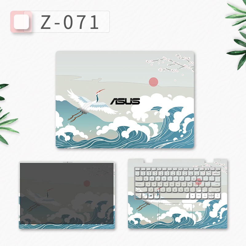 Miếng Dán 3 Mặt Bảo Vệ Laptop Họa Tiết Hoạt Hình Cho Laptop Dell Latitude 14 E7440 E7490 E7480 Latitude 15 E6540 3540 14 inch-15inch