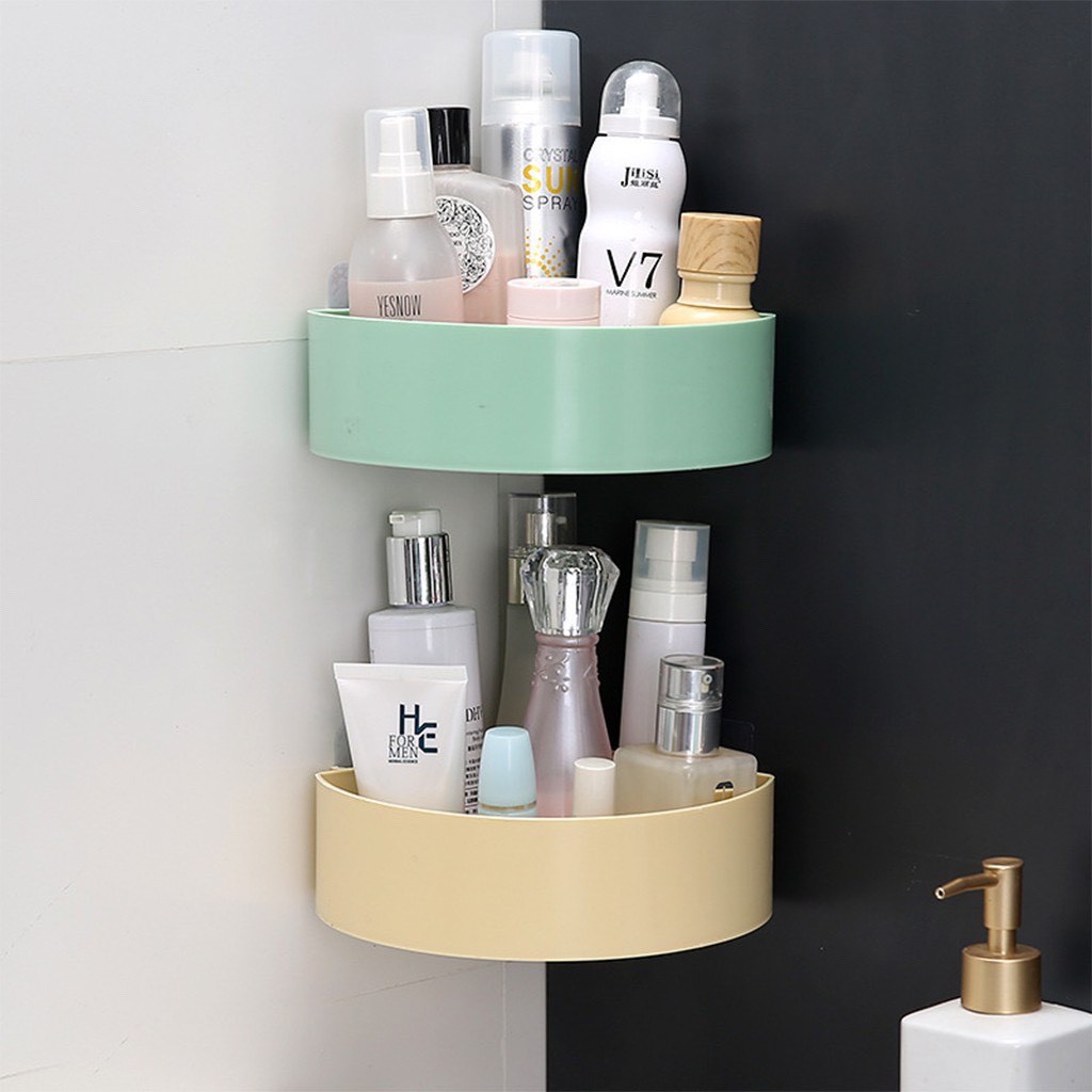 Kệ Tam Giác Dán Góc Tường Để Đồ Nhà Tắm 88231 siêu rẻ 88