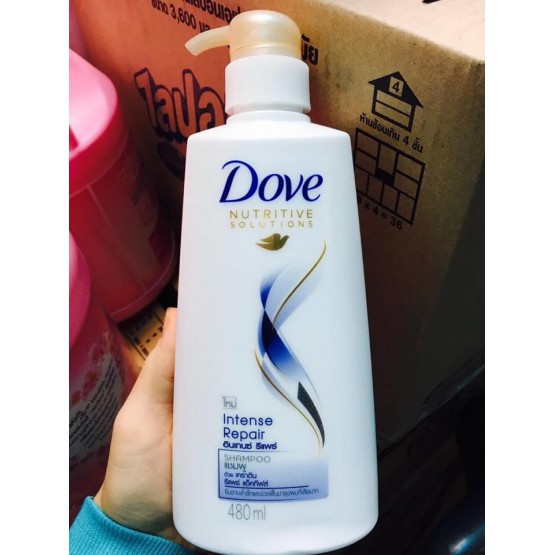 Dầu Gội xả Dove Thái lan ( dầu gội 480 ml - Dầu xả 460ml)