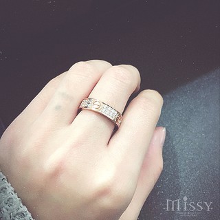 Nhẫn Car LOVE (loại 2 hàng đá)
