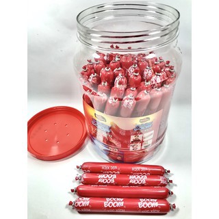 Xúc Xích Vissan Boom Boom Hũ Nhựa (50 Cây x 23g) Khối Lượng 1,15kg Thương Hiệu Mai Vàng | BigBuy360 - bigbuy360.vn