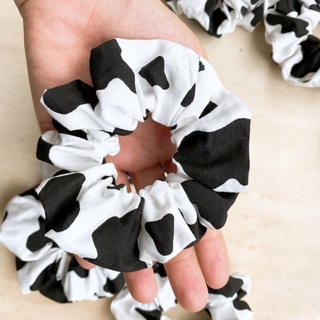 Scrunchies cột tóc bò sữa hottrend