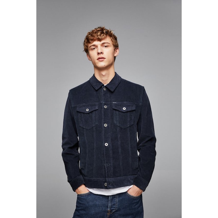 Áo khoác nhung gân xuất_Fox