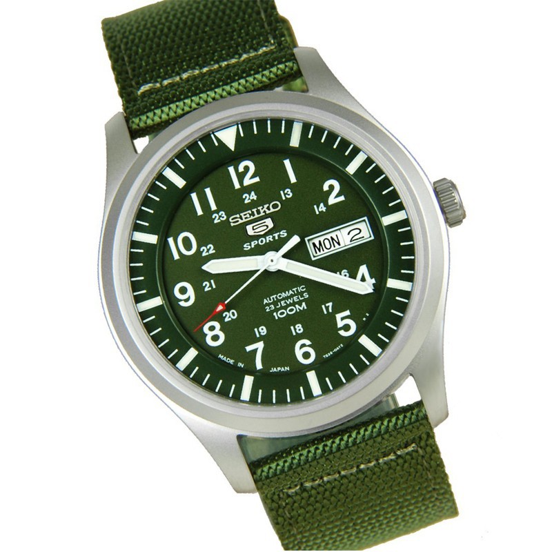 Đồng hồ nam Seiko 5 quân đội SNZG09J1 bản Nhật