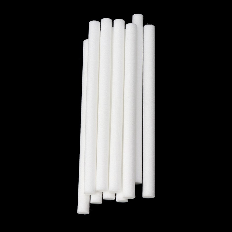 Set 10 thanh lọc dẫn nước cotton chuyên dụng cho máy phun khuếch tán sương tạo độ ẩm cỡ 8mmx130mm