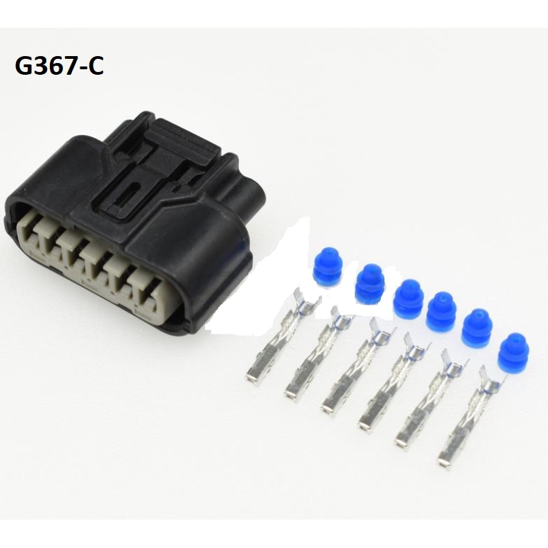 G367-Giắc cắm Phù hợp với đèn pha Hon 6 lỗ 1.2mm