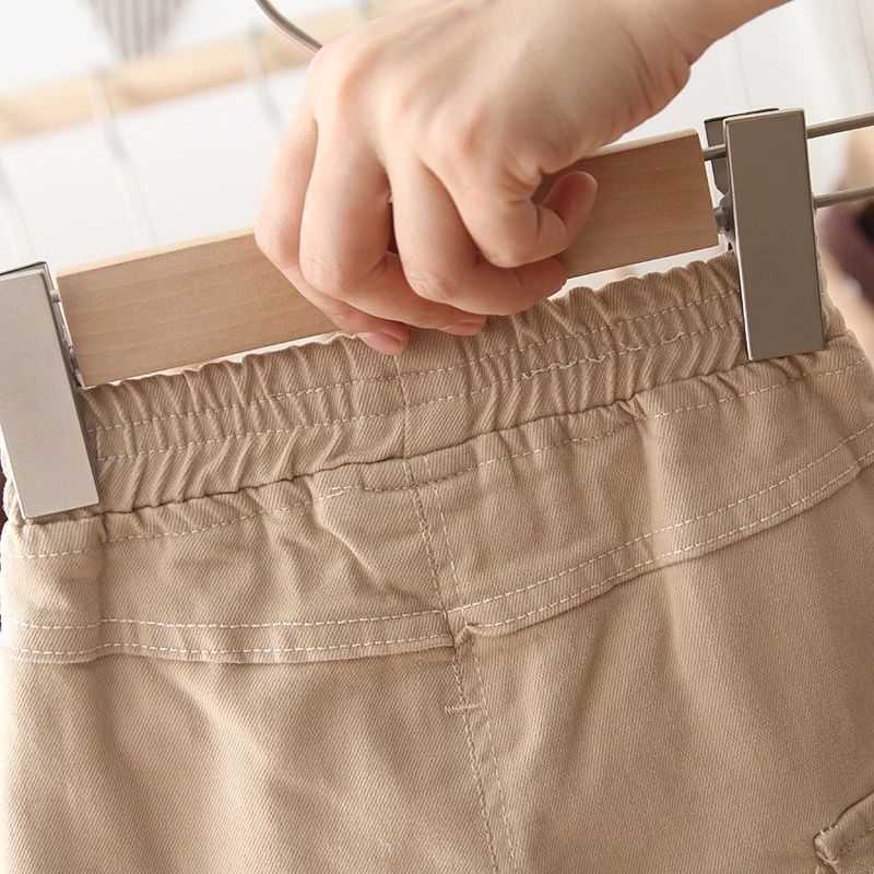 Quần dài ống rộng có túi thời trang năng động cho bé trai