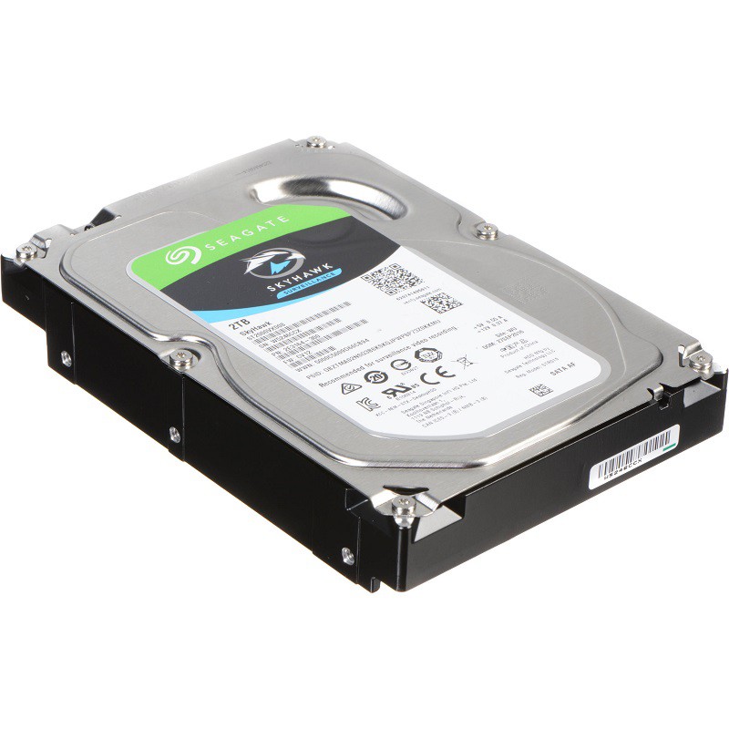 Ổ cứng HDD Seagate 2Tb - CAMERA Skyhawk - ST2000VX008 - 5900 rpm - TCN Chính hiệu - 64MB cache - Hàng Chính Hãng