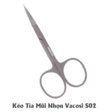 KÉO TỈA LÔNG MŨI, MÀY NHỌN CONG VACOSI CURVED SCISSORS S02