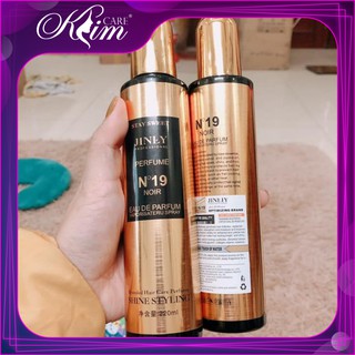 Xịt Dưỡng Tóc Lưu Hương Hoa Không Bết Rít N°19 NOIR JINLY PERFUME HOT