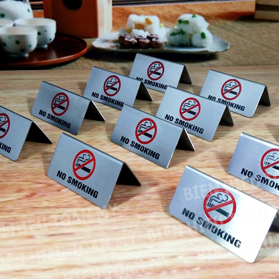 Biển Không Hút Thuốc để bàn | BigBuy360 - bigbuy360.vn