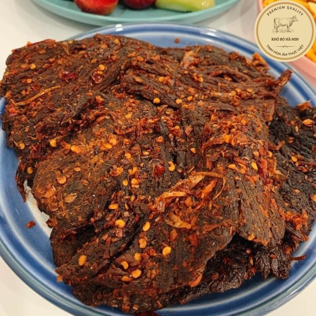 Khô Bò Mềm Khô Bò Miếng 500gr Loại Đặc Biệt Làm 100% Từ Lõi Thăn Bò Chất Lượng Không Chất Bảo Quản Hà Min | BigBuy360 - bigbuy360.vn