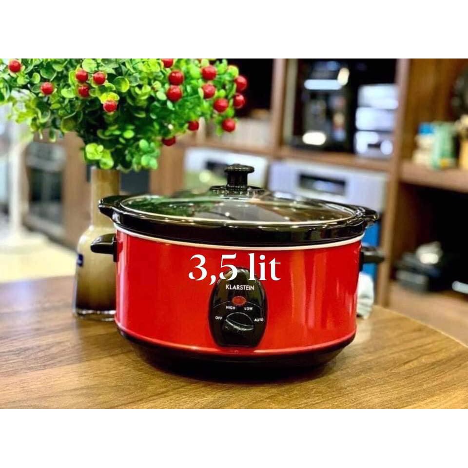 Nồi hầm chậm KLARSTEIN Slow Cooker loại to 3,5 lít