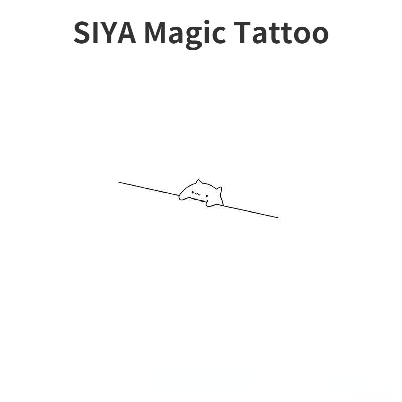 【SIYA Magic Tattoo】 Hình Xăm Dán Tạm Thời Chống Nước 4cm X 6cm 15 Ngày