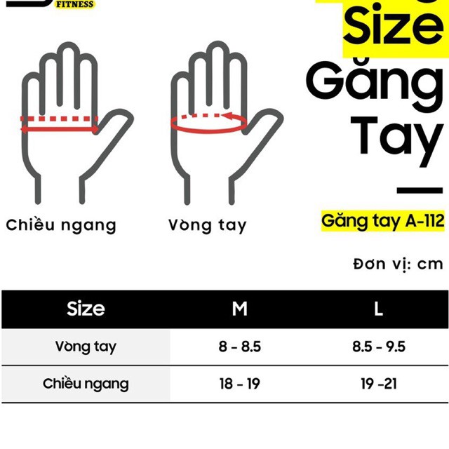 Găng Tay Aolikes A-112 | Găng Tay Tập Gym Thể Thao Nam Nữ Cao Cấp Chính Hãng