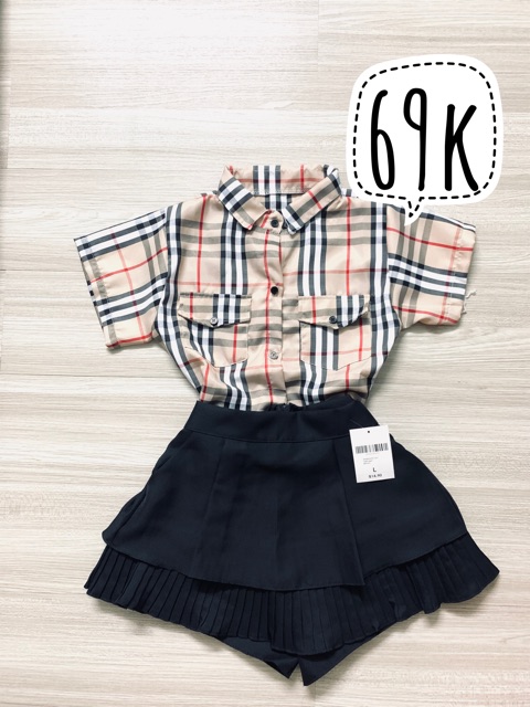 Áo sơ mi bbr có túi