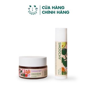 Combo Son dưỡng Smoochy Lip Balm 5g + Tẩy tế bào chết môi Smacky Lip Scrub 20g