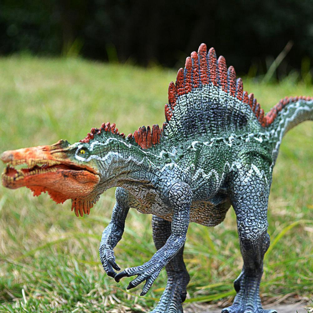 Jurassic Spinosaurus Toy Figure Realistic Dinosaur Model Birthday Gift Toys Kids S8V7