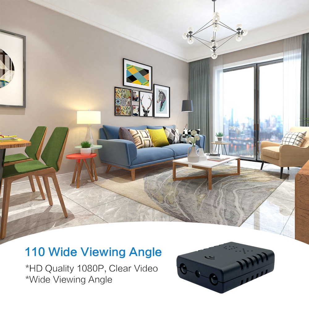 Máy Quay An Ninh Mini Hd 1080P Kết Nối Wifi Hỗ Trợ Tầm Nhìn Ban Đêm DV DVR V380 APP | BigBuy360 - bigbuy360.vn